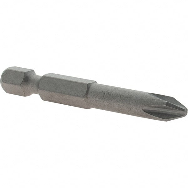 Phillips Screwdriver Insert Bit: #2 Point, 1/4