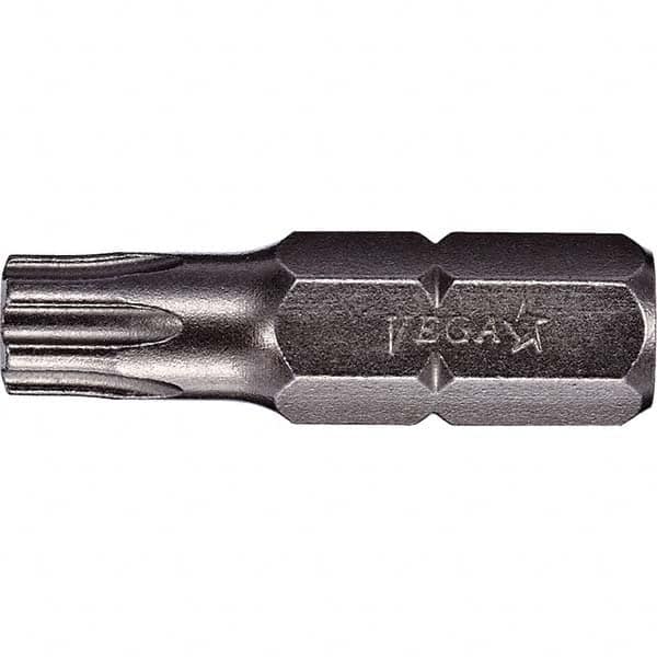 Torx Screwdriver Bits, Type: Tamperproof Torx Bit , End Type: Torx , Torx Size: T10 , Material: Steel  MPN:125TT10A