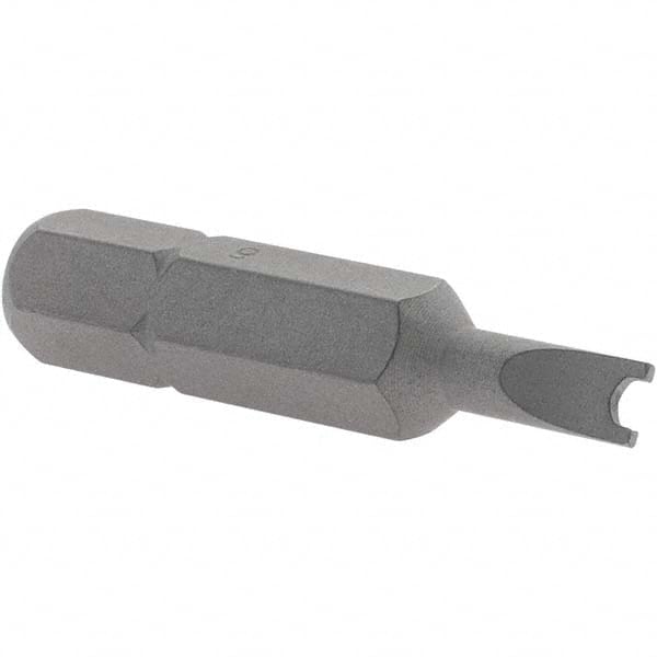 Spanner Screwdriver Insert Bit: #6 Point, 5/16