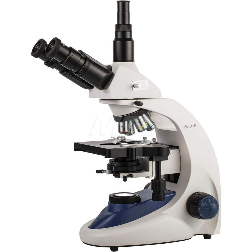 Microscopes, Microscope Type: Trinocular , Eyepiece Type: Trinocular , Arm Type: Fixed , Focus Type: Adjustable , Image Direction: Upright  MPN:VE-B15