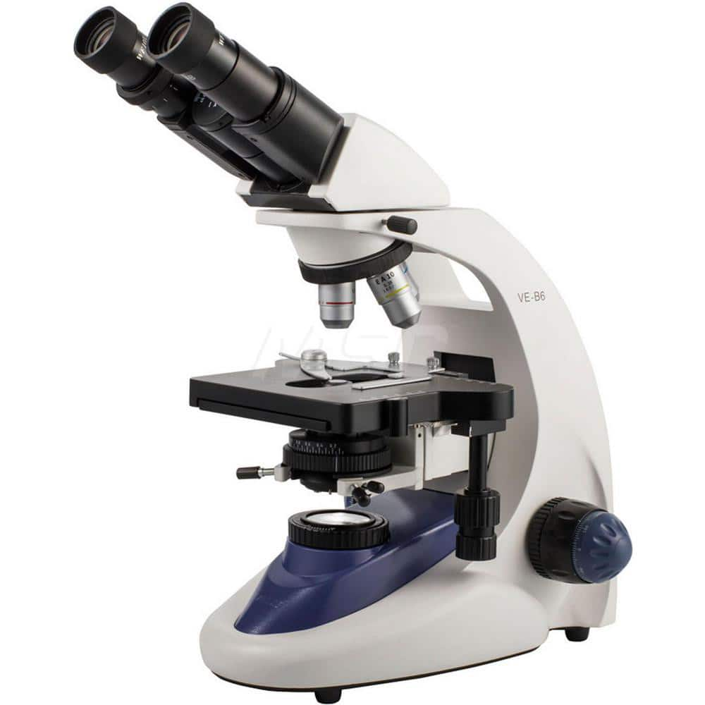 Microscopes, Microscope Type: Binocular , Eyepiece Type: Binocular , Arm Type: Fixed , Focus Type: Adjustable , Image Direction: Upright  MPN:VE-B6