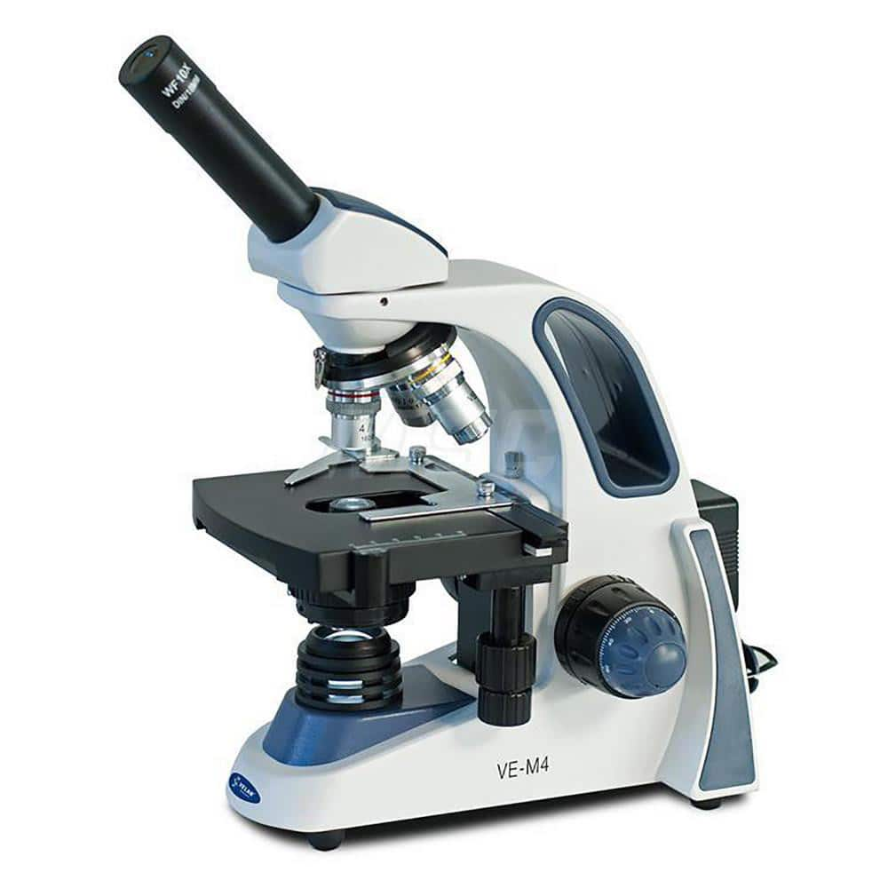 Microscopes, Microscope Type: Monocular , Eyepiece Type: Monocular , Arm Type: Fixed , Focus Type: Adjustable , Image Direction: Upright  MPN:VE-M4