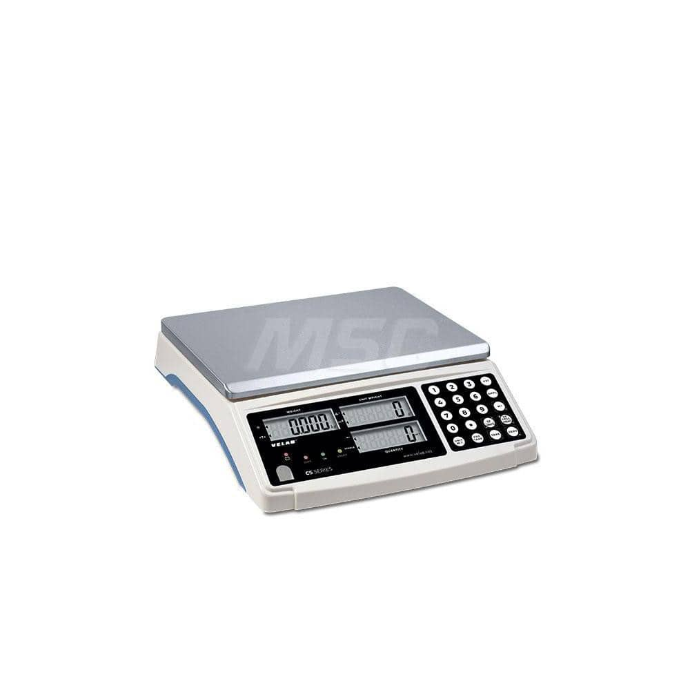 Portion Control & Counting Bench Scales, System Of Measurement: grams, kilograms, pounds , Capacity: 15.000 , Platform Length: 14.2 , Platform Width: 12  MPN:CS-15S