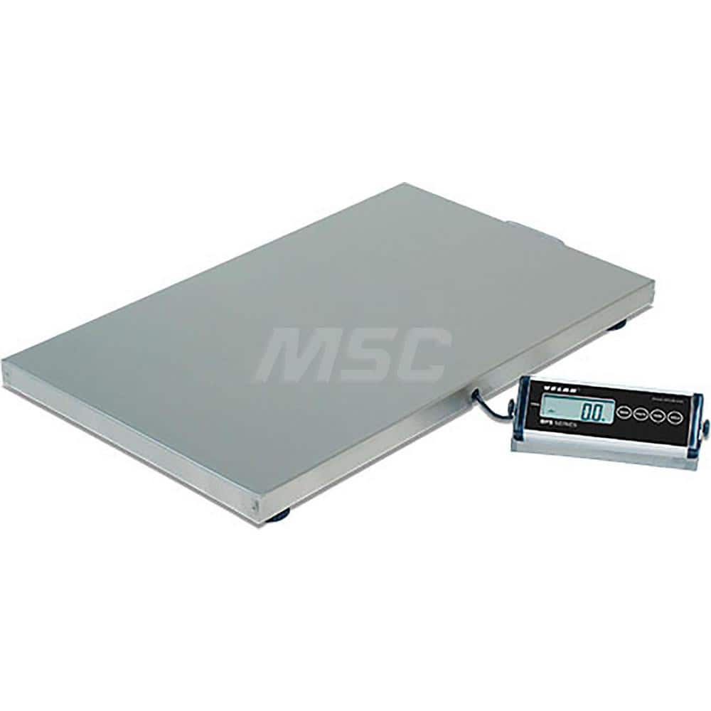 Shipping & Receiving Platform & Bench Scales, System Of Measurement: ounces , Capacity: 150lb , Calibration: External , Base Width: 12.7  MPN:VE-BFS150