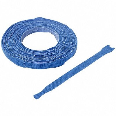 Hook-and-Loop Cable Tie 8 in Blue PK900 MPN:176040