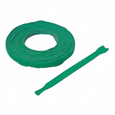 Hook-and-Loop Cable Tie 8 in Green PK900 MPN:176043