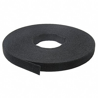 Hook-and-Loop Cable Tie Roll 75 ft Black MPN:189755