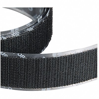 Reclosable Fastener Strap Roll Black MPN:120159