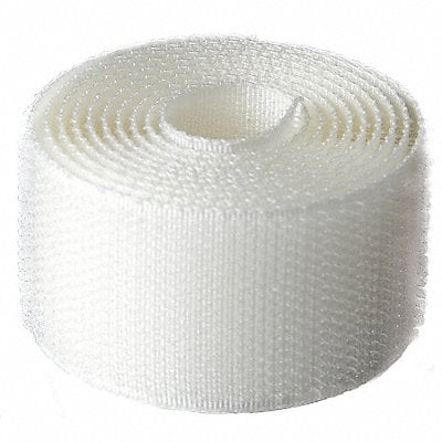 Reclosable Fastener Strap Roll White MPN:186541