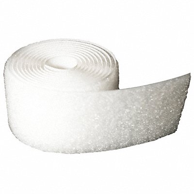 Sew-On Tape White 150ft. L 2 W Loop MPN:186786