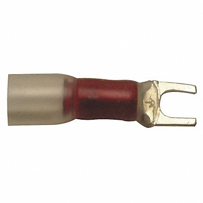 Fork Terminal Tin Copper Red PK10 MPN:30124