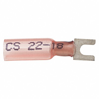 Fork Terminal Tin Copper Red PK10 MPN:37122