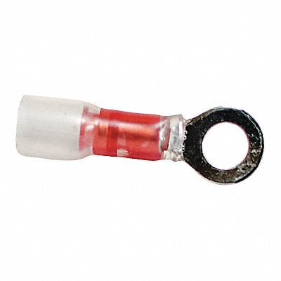 Ring Terminal Red 22 AWG 18 AWG PK10 MPN:30115