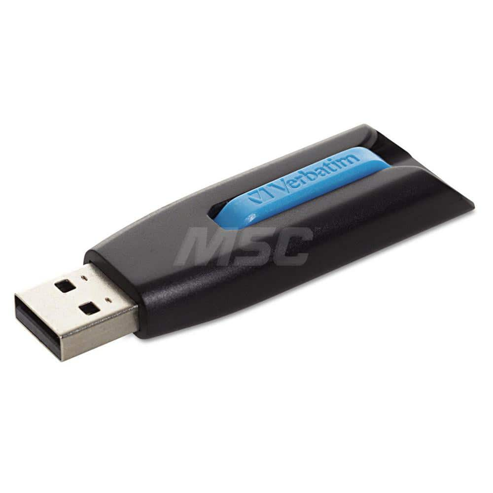 Flash Drive: Black & Blue MPN:VER49176