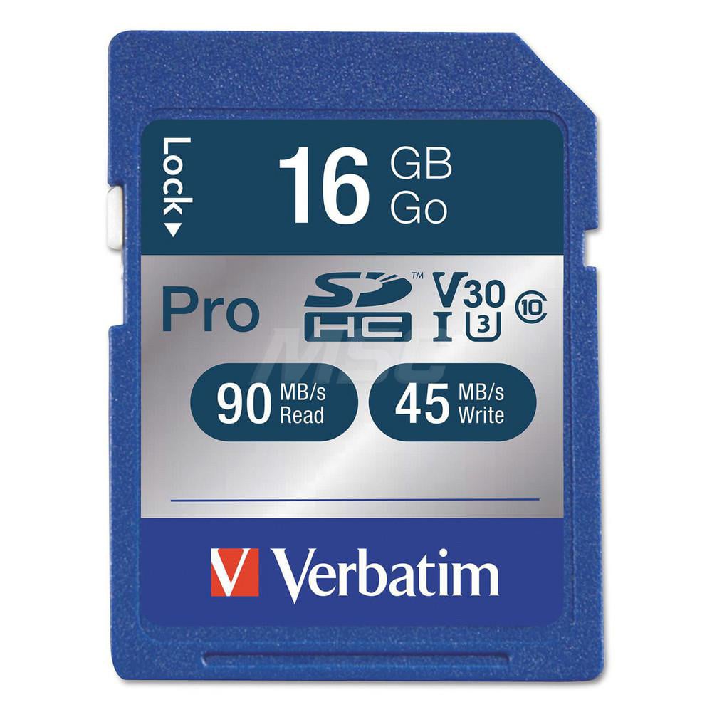 16GB PRO 600X SDHC MEMORY CARD, UHS-I V30 U3 CLASS 10 MPN:VER98046