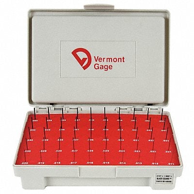 Black Ox-Coated Pin Gauge Set Dim Type MPN:901100200