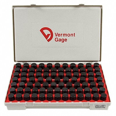 Black Ox-Coated Pin Gauge Set Dim Type MPN:901101000