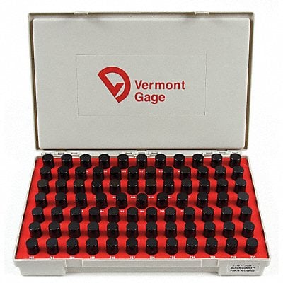 Black Ox-Coated Pin Gauge Set Dim Type MPN:901200800