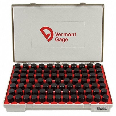 Black Ox-Coated Pin Gauge Set Dim Type MPN:901201000