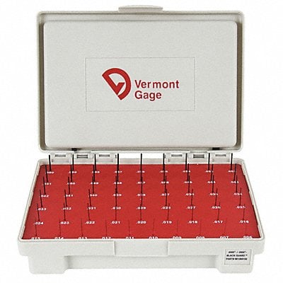 Black Ox-Coated Pin Gauge Set Metric MPN:902100100