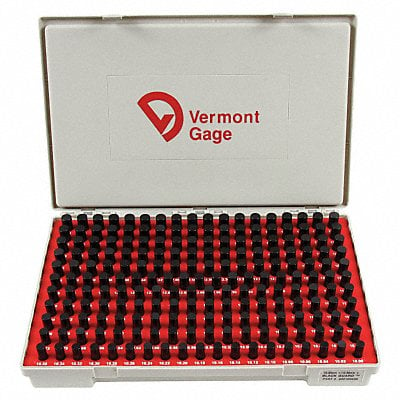 Black Ox-Coated Pin Gauge Set Metric MPN:902100400