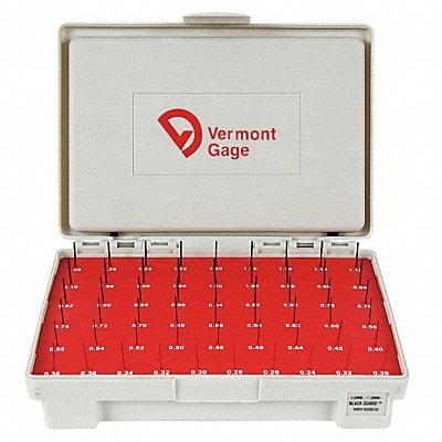 Black Ox-Coated Pin Gauge Set Metric MPN:902200100