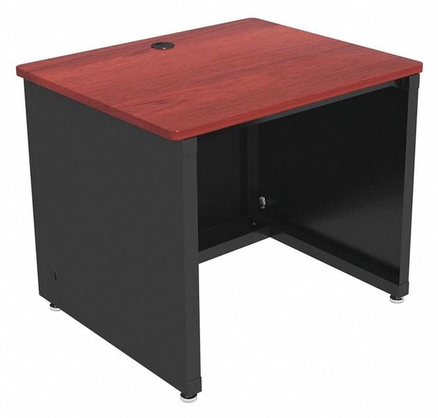 Enclosed Desk CD Series 36 W Cherry Top MPN:VT1093630-01-02