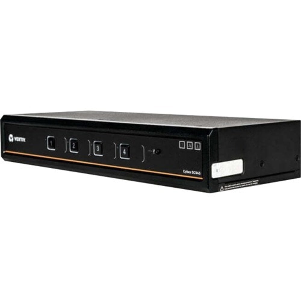 Vertiv Cybex SC900 Secure KVM /// Dual Head /// 4 Port Universal and DPP /// USB-C /// NIAP version 4.0 Certified MPN:SC945DPHC-400