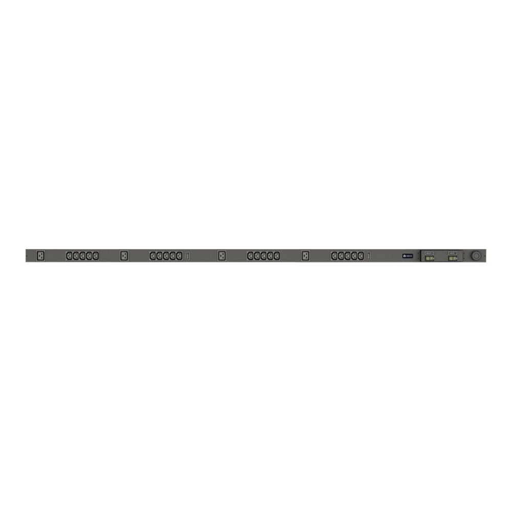 Vertiv Geist Rack PDU, Basic, Vertical, 30A, 208V, (20)C13/(4)C19 - Basic - 20 x IEC 60320 C13, 4 x IEC 60320 C19 - 230 V - Vertical - Rack Mount - Rack-mountable MPN:VP7541