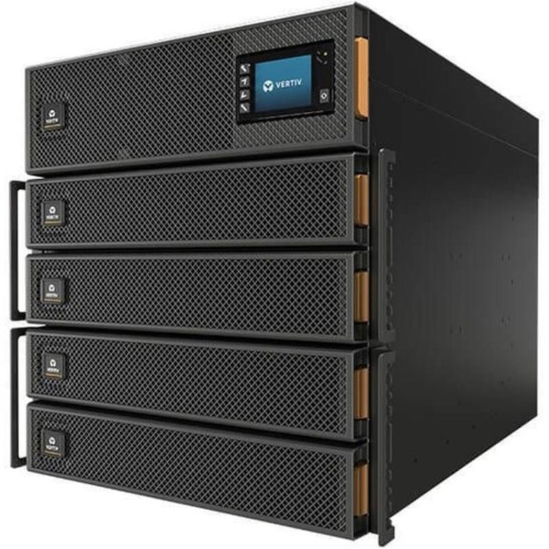 Vertiv Liebert GXT5 UPS-20kVA/20kW/208 and 120VAC///Online Rack/Tower Energy Star - Double Conversion/// 11U/// Built-in RDU101 Card/// Color / Graphic LCD HMI/// 3-Year Warranty MPN:GXT5-20KMVRT11UXLN