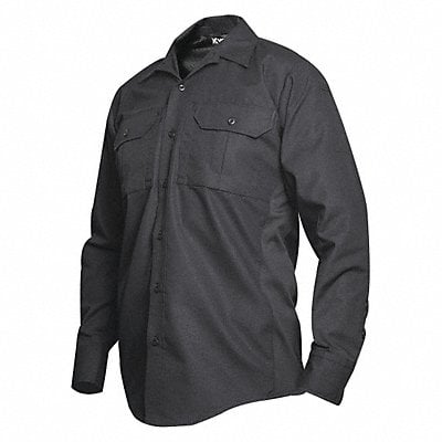 Tactical Shirt LS 38 in L Black 2XL MPN:VTX8120BK