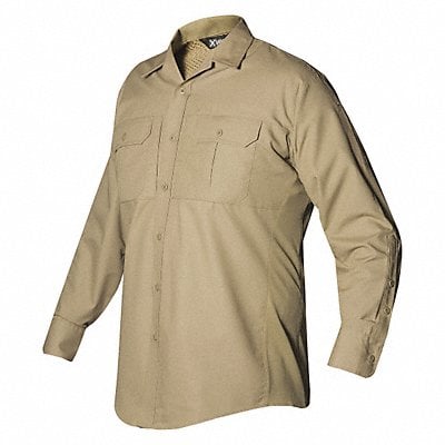 Tactical Shirt LS 38 inL Desert Tan 2XL MPN:VTX8120DT