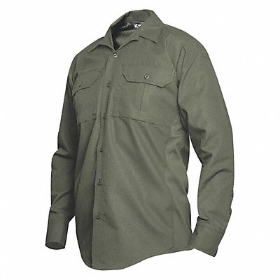 Tactical Shirt LS 38 in L OD Green 2XL MPN:VTX8120OD