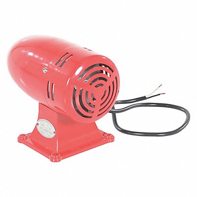 Warning Siren Steel Red MPN:SIREN-SV-AR