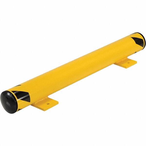 Floor Stop Bollard: Yellow, Steel MPN:FSBOL-42