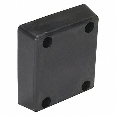 Molded Rubber Bumper 4 x 12 x 13 MPN:B-1213-4