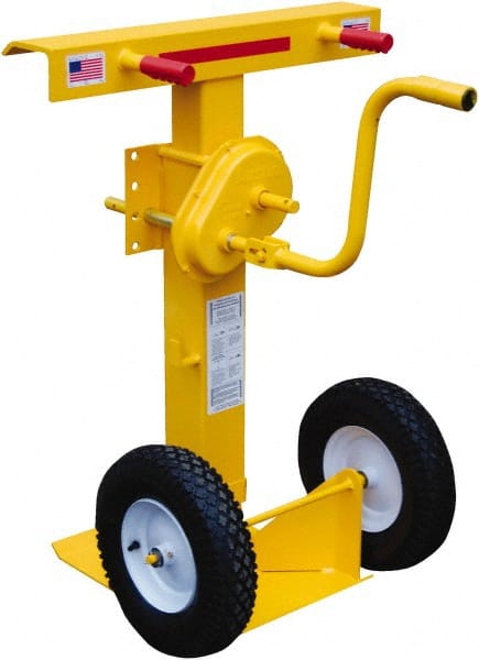 100,000 Lb Static Capacity Steel Trailer Stabilizing Jack MPN:CJ-BEAM-PN