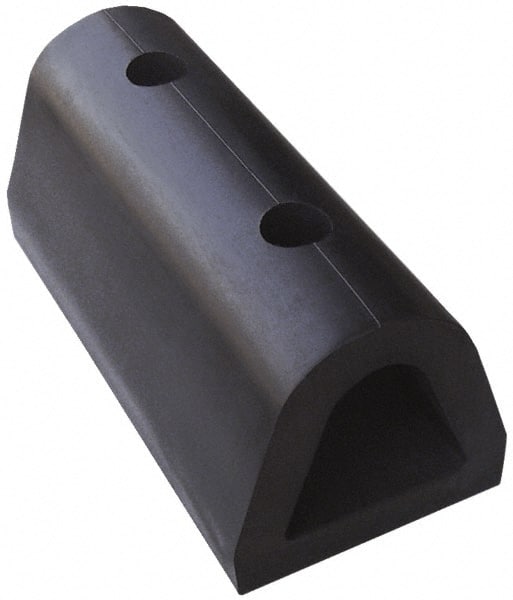 Synthetic Rubber Extruded Half-Oval Fender Bumper MPN:M-6-12