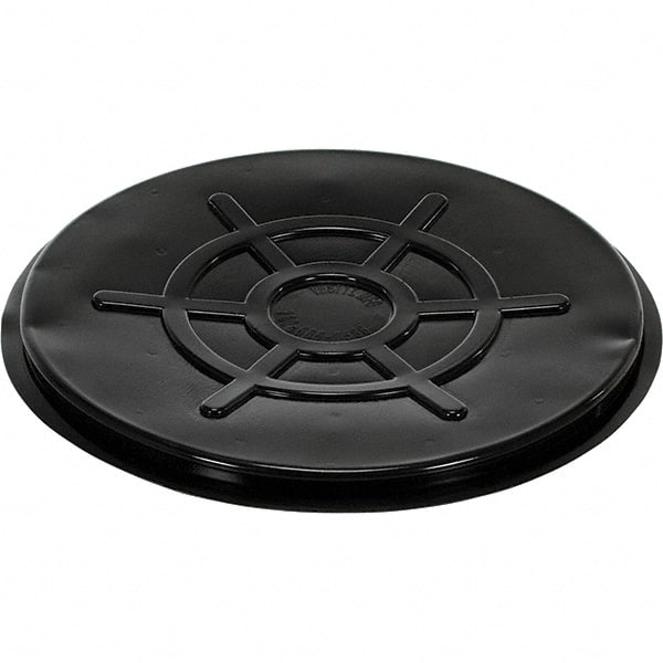 Round Polyethylene Closed Head Drum Cover for 55 Gallon Container MPN:DC-TP-B