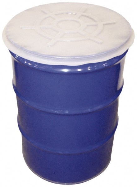 Round Polyethylene Open Head Drum Cover for 55 Gallon Container MPN:DC-TPO