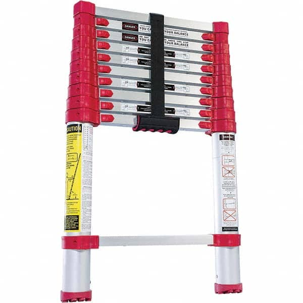 10-1/2' High, Type I Rating, Aluminum Telescopic Ladder MPN:TLAD-10