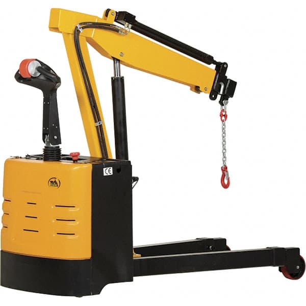 2,500 Lb Steel Electric Floor Crane MPN:EPFC-25