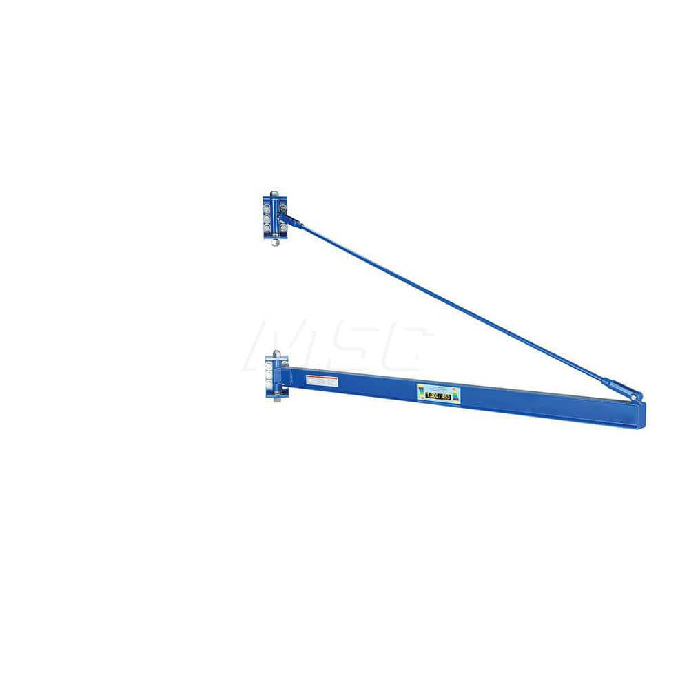 Jib Crane: Wall Mount, 1,000 lb Limit, 180 ° MPN:JIB-HC-10