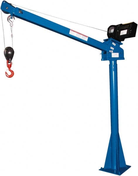 2,000 Lb Steel Winch Operated Crane MPN:WTJ-20-3-DC