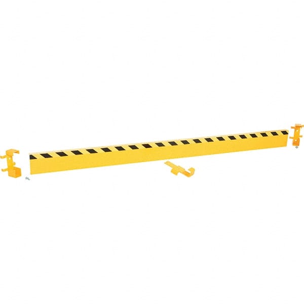 Channel Guard Rail: Yellow, Powder Coated MPN:GR-STC8-DI-10-Y