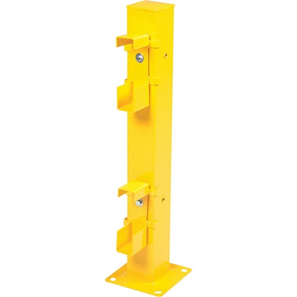 Channel Guard Rail: Yellow, Powder Coated MPN:GR-STC8-DI-TP42