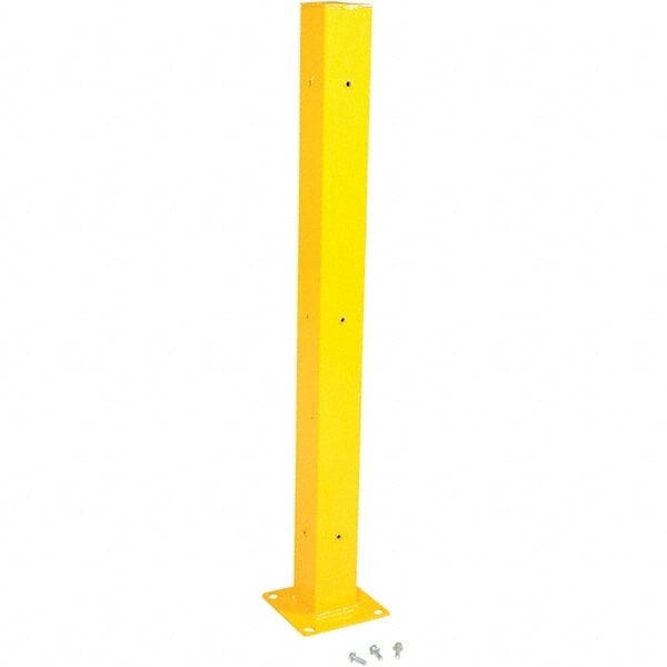 Channel Guard Rail: Yellow, Powder Coated MPN:GR-STC8-DI-TP60