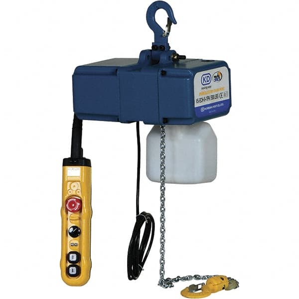 Electric Chain Hoist: 500 lb Working Load Limit MPN:VS-ECH-5-1PH