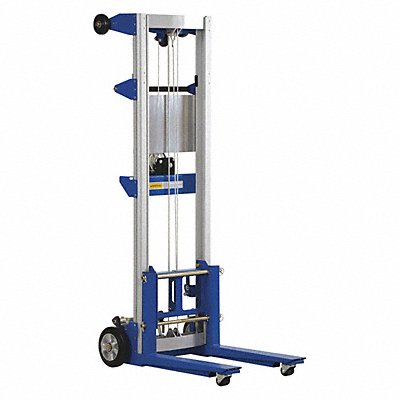 Winch Lift Truck Fixed Straddle 400 lb. MPN:A-LIFT-R-HP