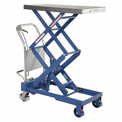 Double Hydraulic Cart 800 lb 35.5 x 20 MPN:CART-800-D-TS